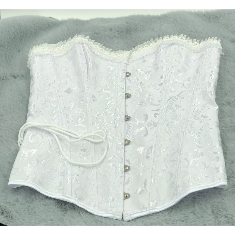 Corset Bodyshaper White Push Up Size Large NWOT